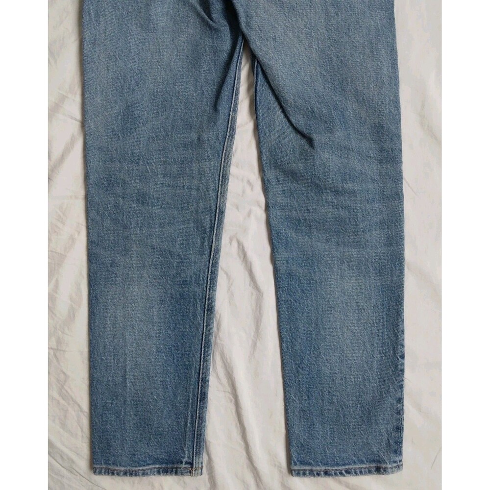 American Eagle Super High Rise Ankle Straight Jeans Stretch Boho Women's 000 - Picture 9 of 9